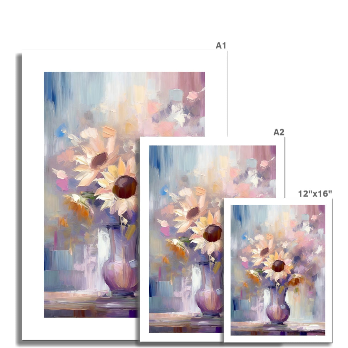 Abstract Blooms #03 Wall Art Poster