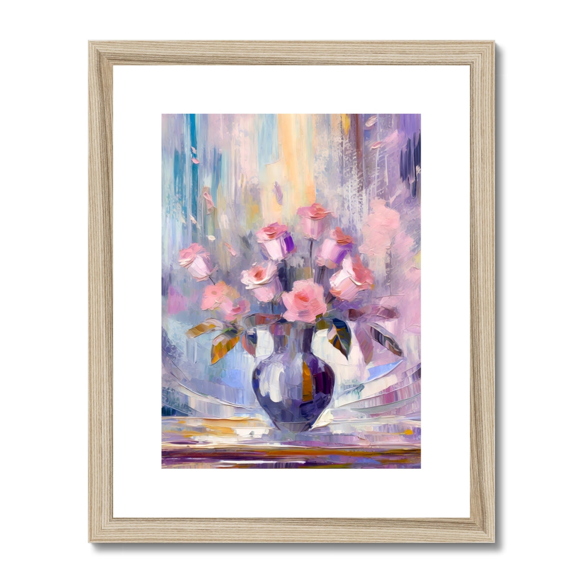 Abstract Blooms #29 Framed & Mounted Print