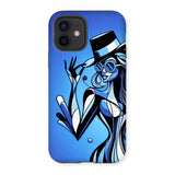 Viva La Diva: Where Moonlight Dances in Shades of Sapphire Tough Phone Case