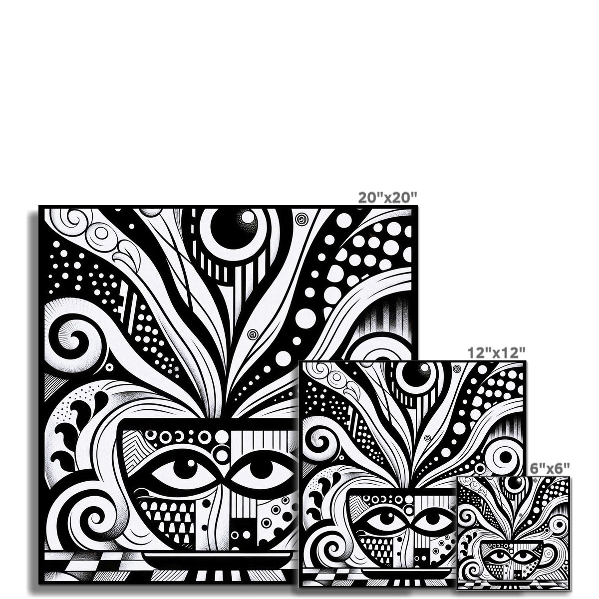 Caffeinated Masquerade Fine Art Print