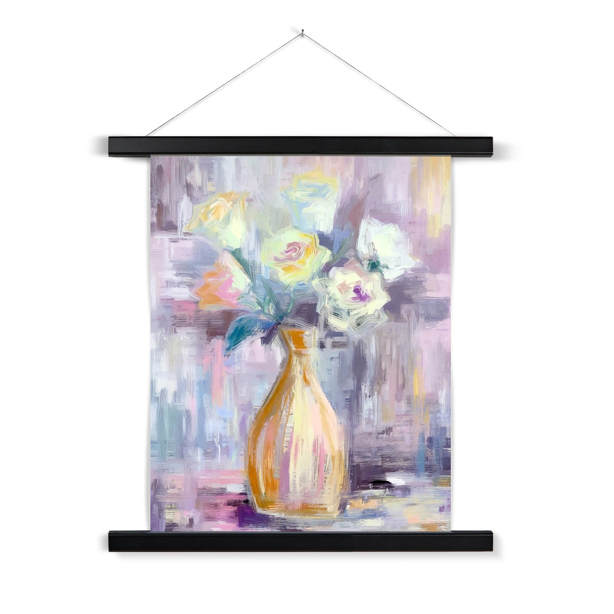 Abstract Blooms #26 Fine Art Print with Hanger