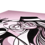 Viva La Diva: A Ballet of Blush and Boldness Against Rose-Colored Skies Canvas