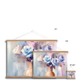 Abstract Blooms #18 Fine Art Print with Hanger