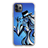 Viva La Diva: Where Moonlight Dances in Shades of Sapphire Eco Phone Case