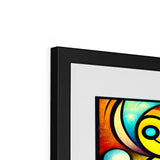 Geometric Java Framed & Mounted Print