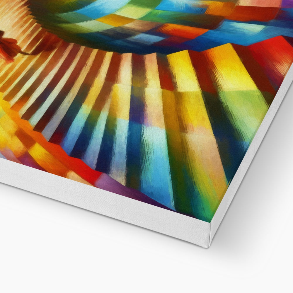 Spiral Staircase Eco Canvas
