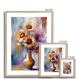 Abstract Blooms #02 Framed & Mounted Print