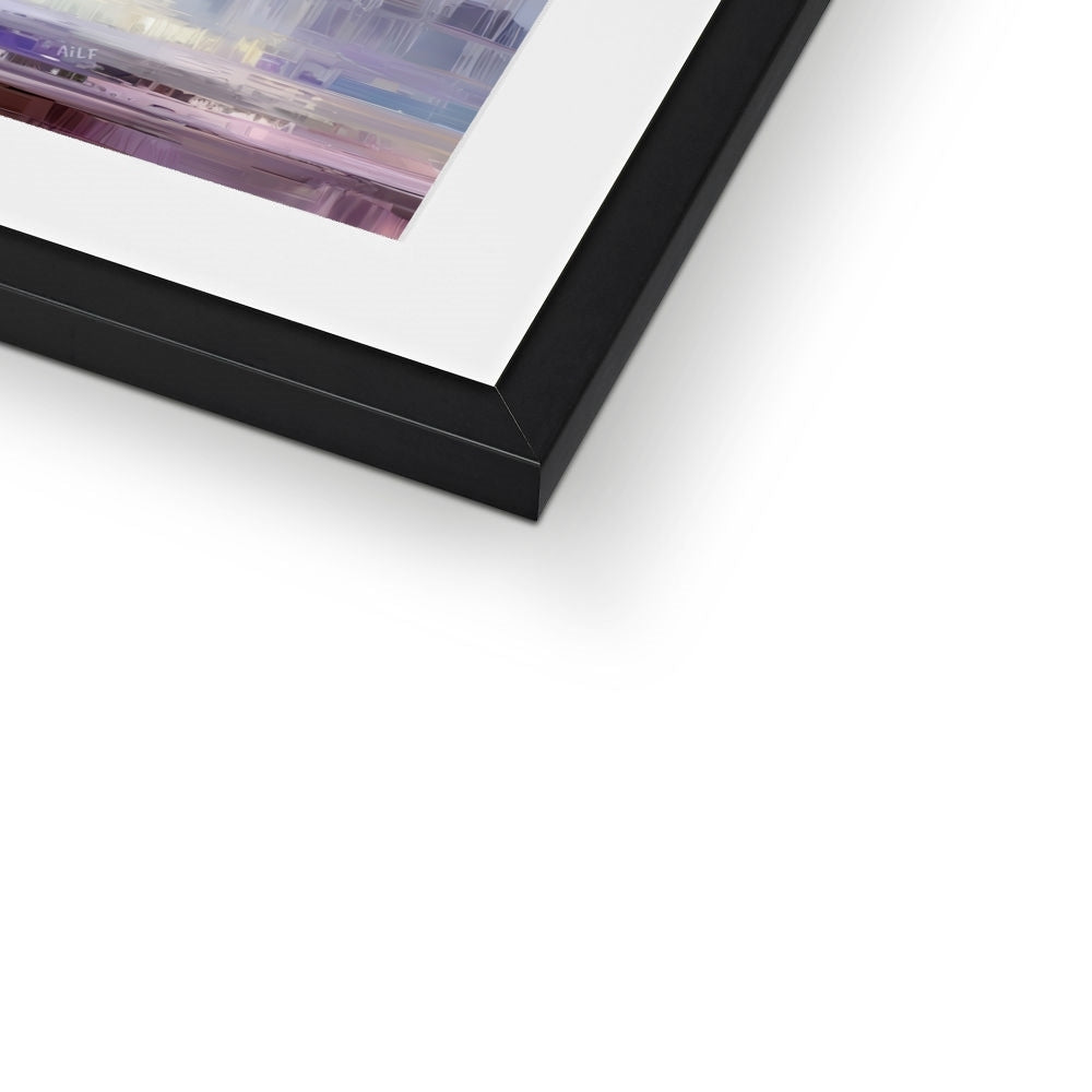 Abstract Blooms #06 Framed & Mounted Print