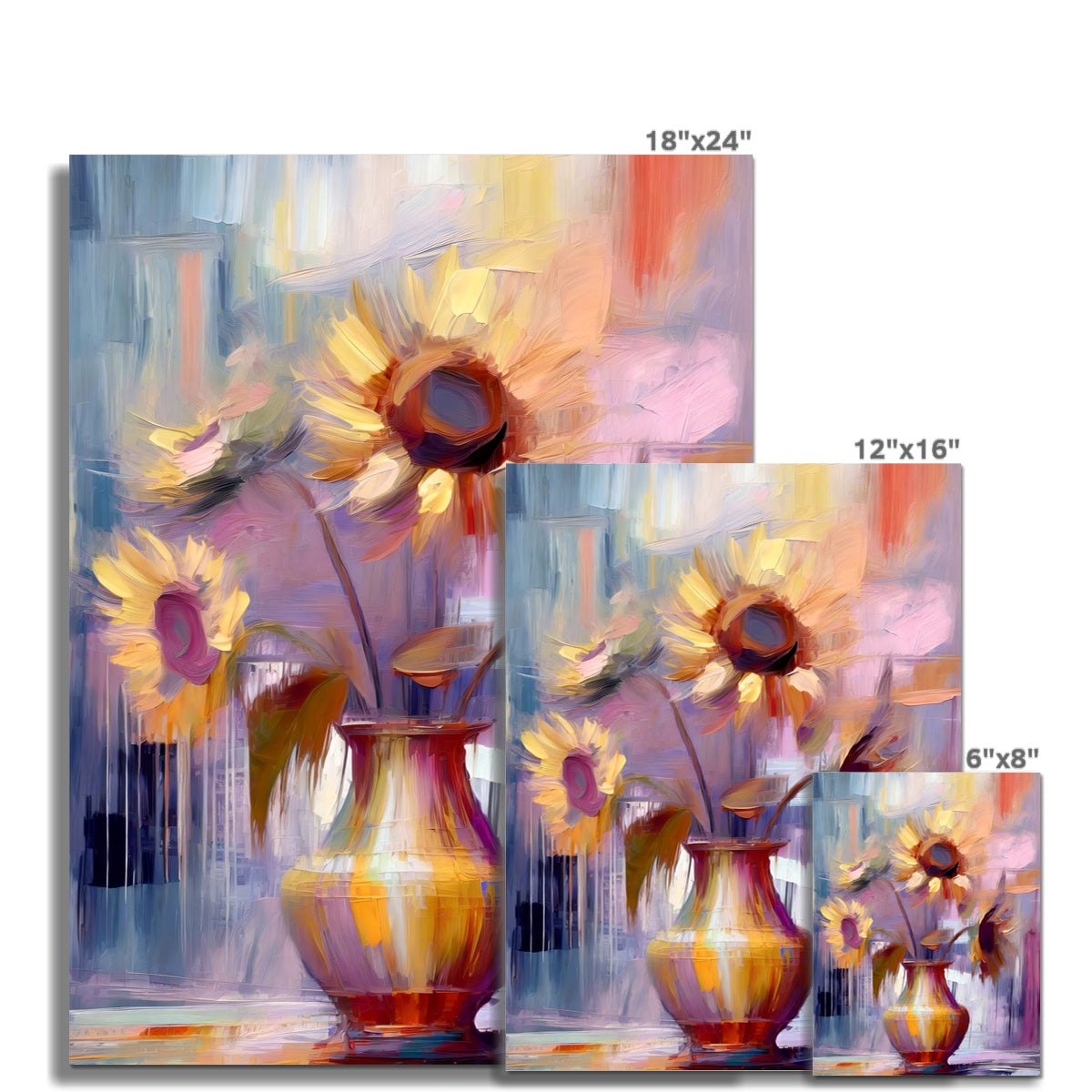 Abstract Blooms #07 Fine Art Print