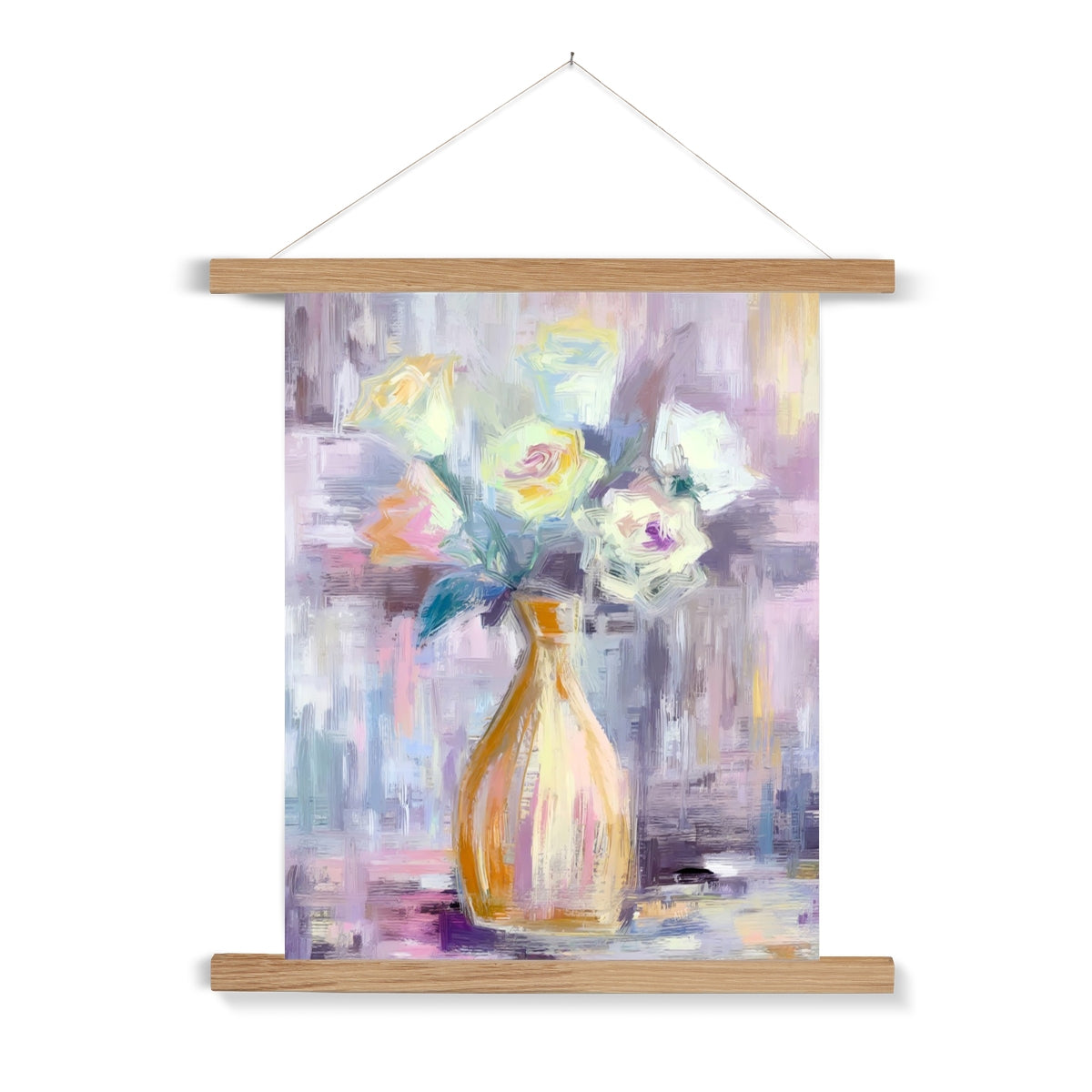 Abstract Blooms #26 Fine Art Print with Hanger