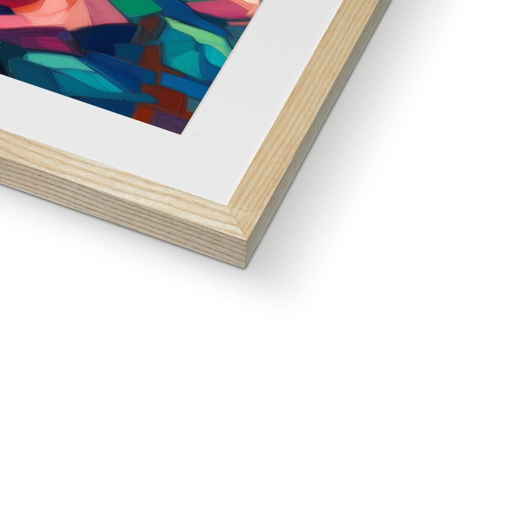 Roses in Full Bloom Framed & Mounted Print