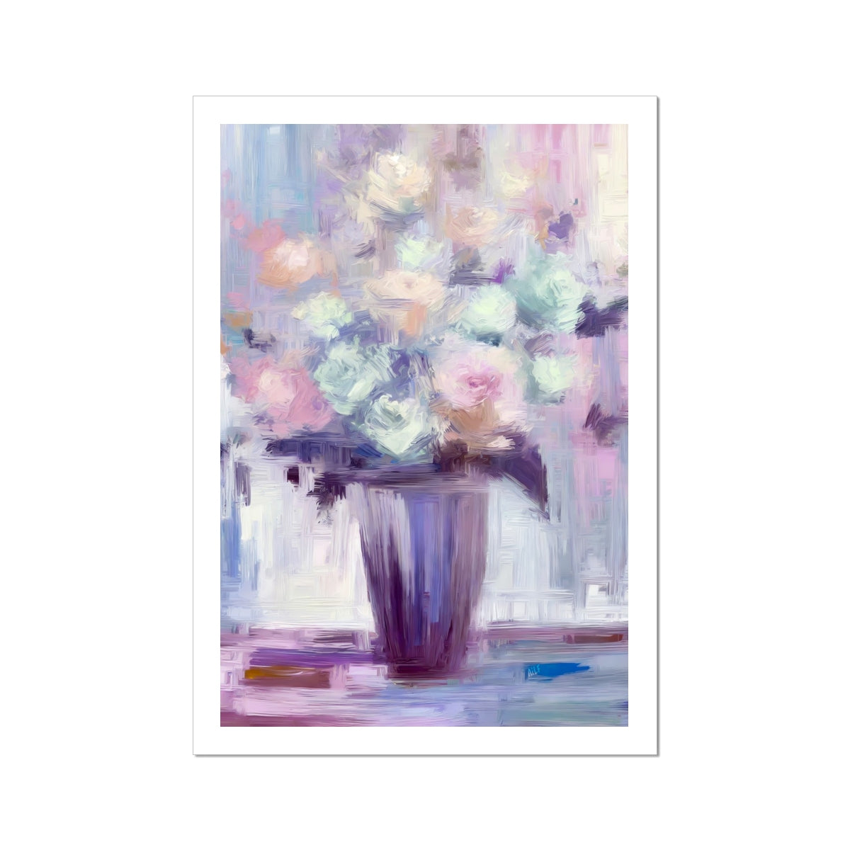 Abstract Blooms #11 Wall Art Poster