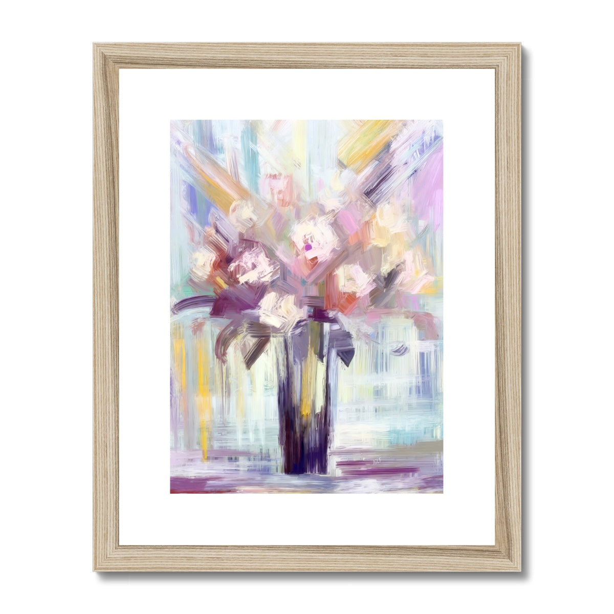 Abstract Blooms #28 Framed & Mounted Print