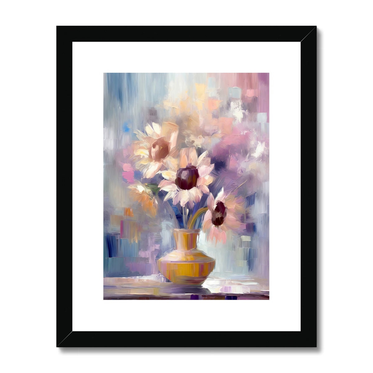Abstract Blooms #04 Framed & Mounted Print