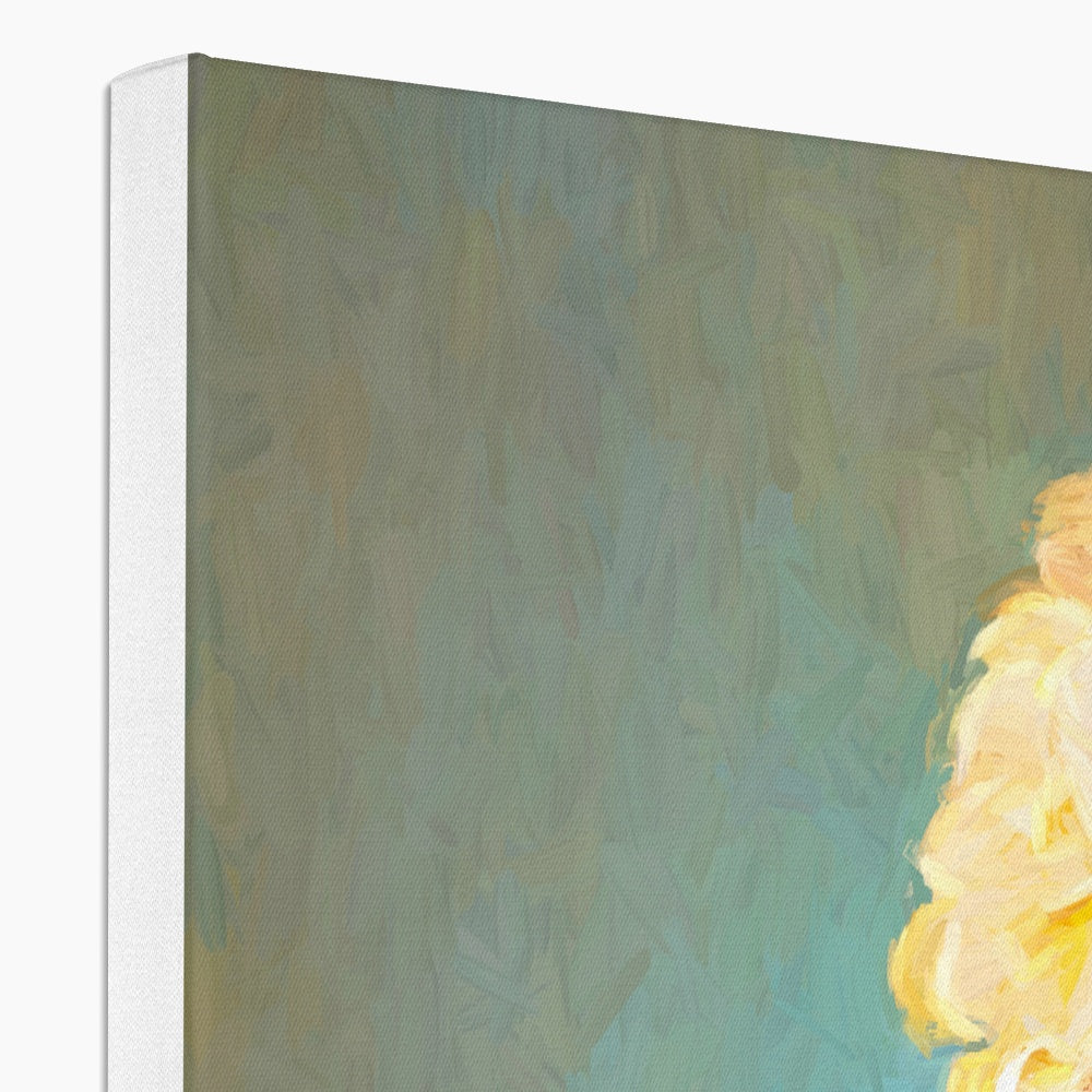 A Burst of Colour: Immerse Yourself in Floral Joy Canvas