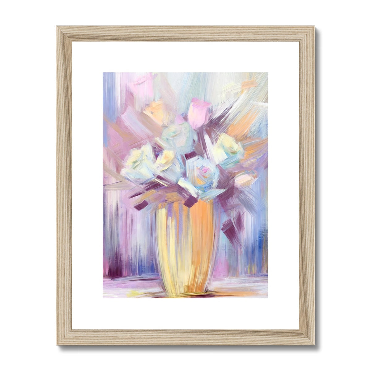 Abstract Blooms #25 Framed & Mounted Print
