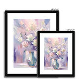 Abstract Blooms #13 Framed & Mounted Print