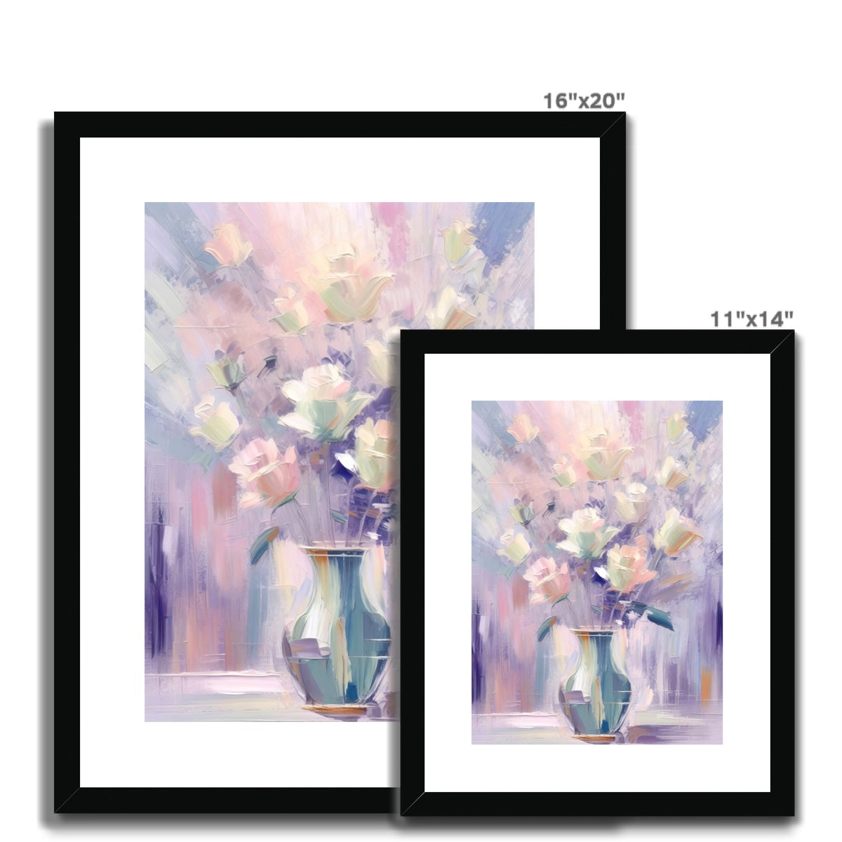 Abstract Blooms #13 Framed & Mounted Print