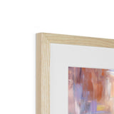 Abstract Blooms #01 Framed & Mounted Print