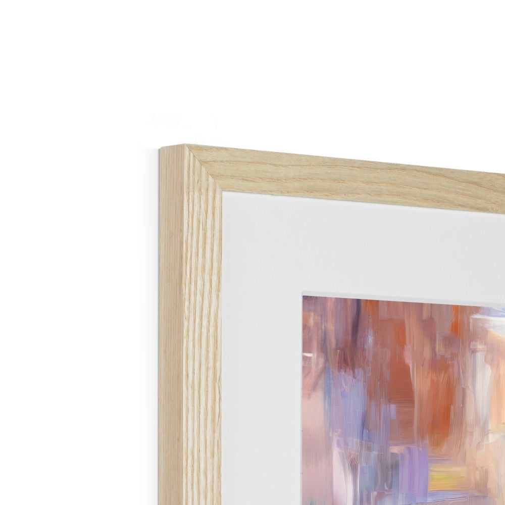 Abstract Blooms #01 Framed & Mounted Print