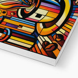 Caffeinated Cityscape Eco Canvas