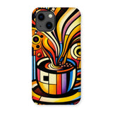 Caffeinated Cityscape Snap Phone Case