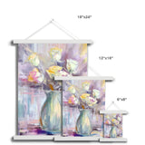 Abstract Blooms #15 Fine Art Print with Hanger