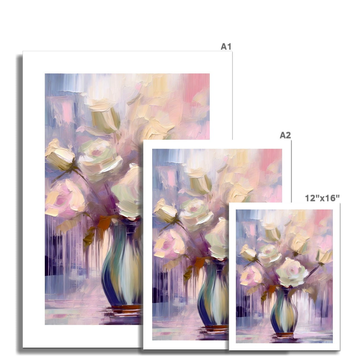 Abstract Blooms #14 Wall Art Poster