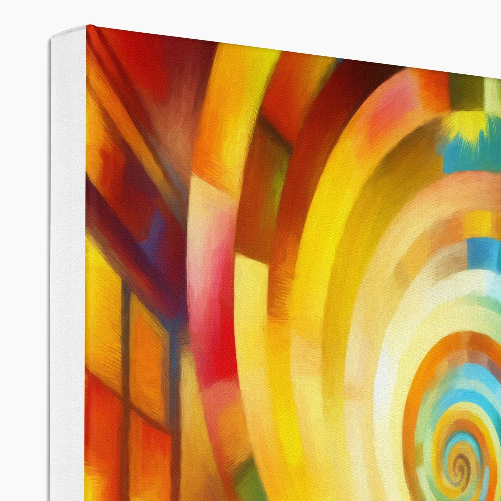 Spiral Staircase Canvas