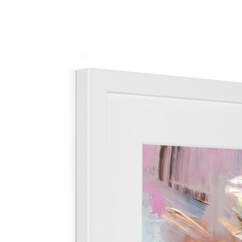 Abstract Blooms #23 Framed & Mounted Print