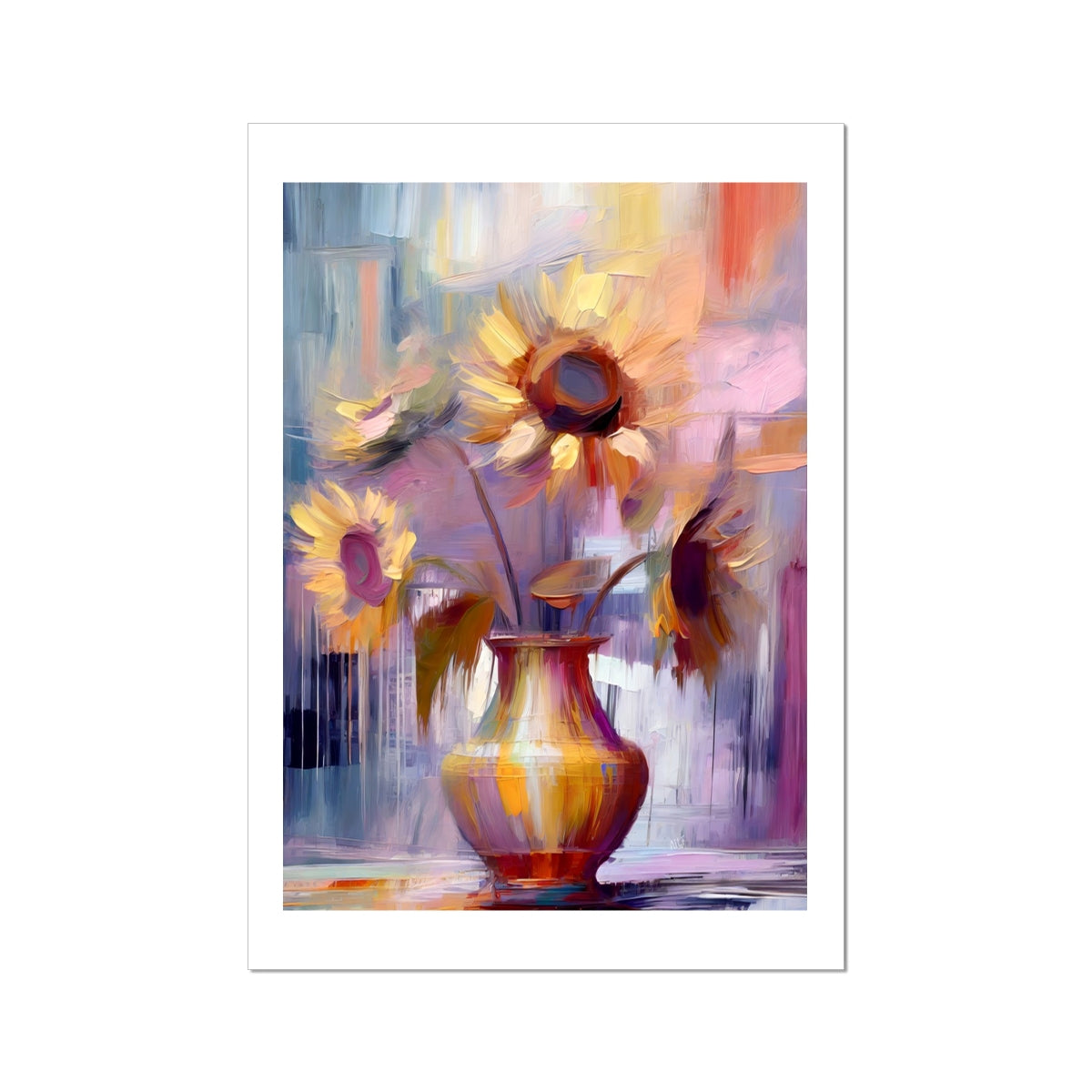Abstract Blooms #07 Wall Art Poster