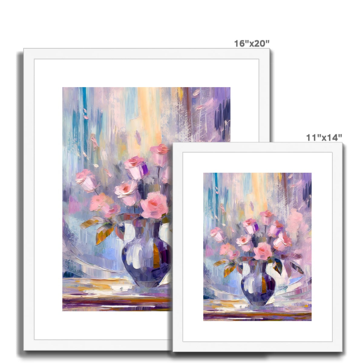 Abstract Blooms #29 Framed & Mounted Print