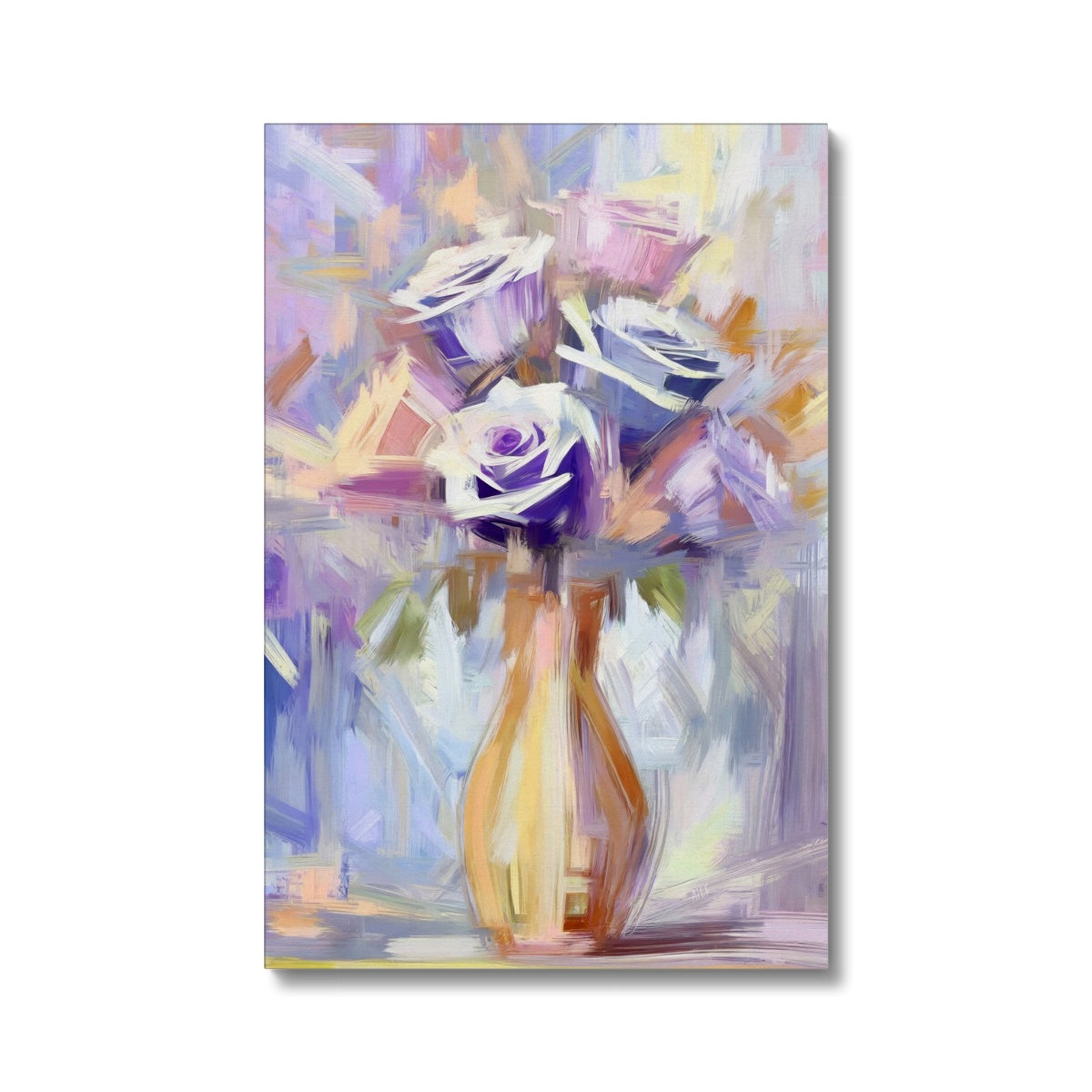 Abstract Blooms #22 Eco Canvas
