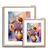 Abstract Blooms #07 Framed & Mounted Print