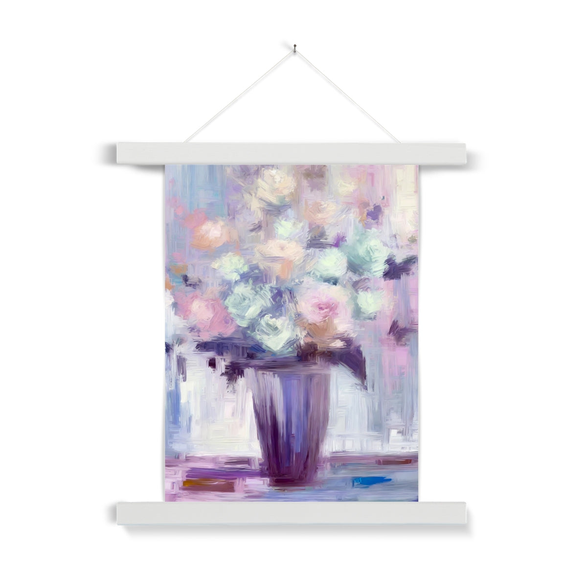 Abstract Blooms #11 Fine Art Print with Hanger