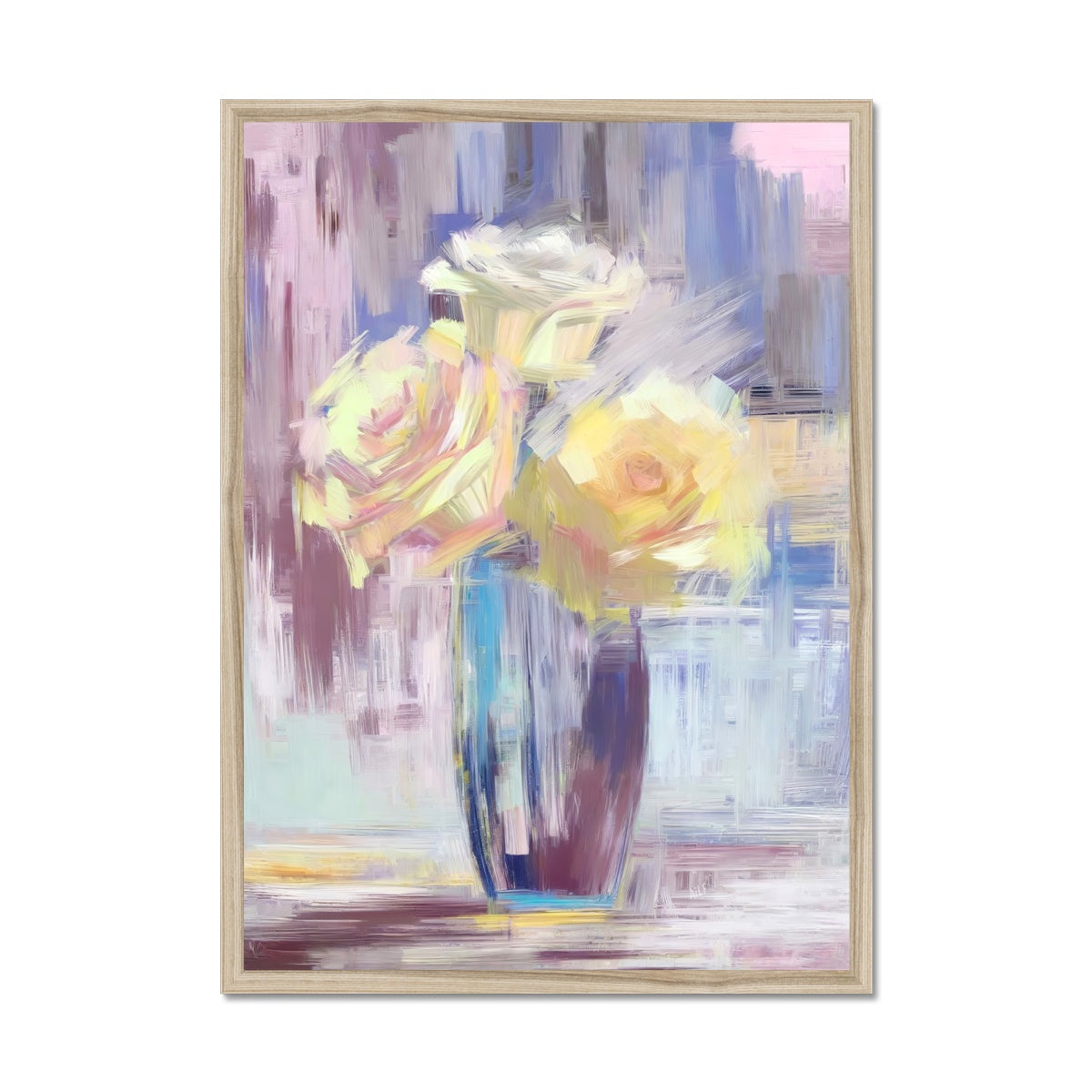 Abstract Blooms #31 Framed Print