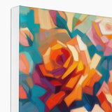 Roses in Full Bloom Canvas