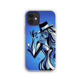 Viva La Diva: Where Moonlight Dances in Shades of Sapphire Eco Phone Case
