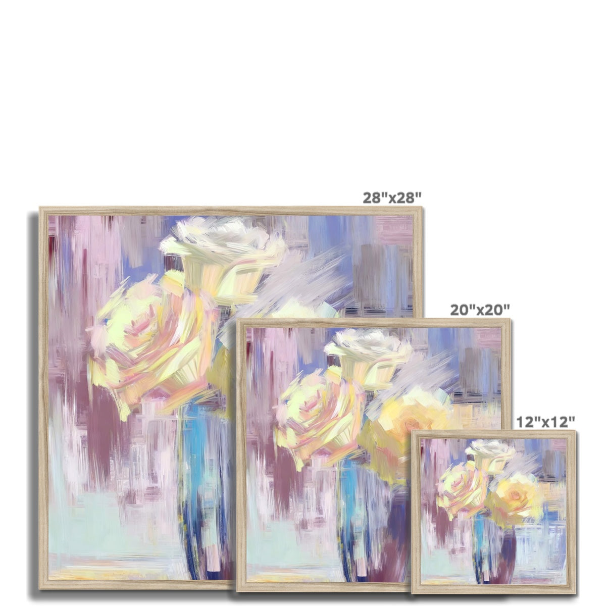 Abstract Blooms #31 Framed Print