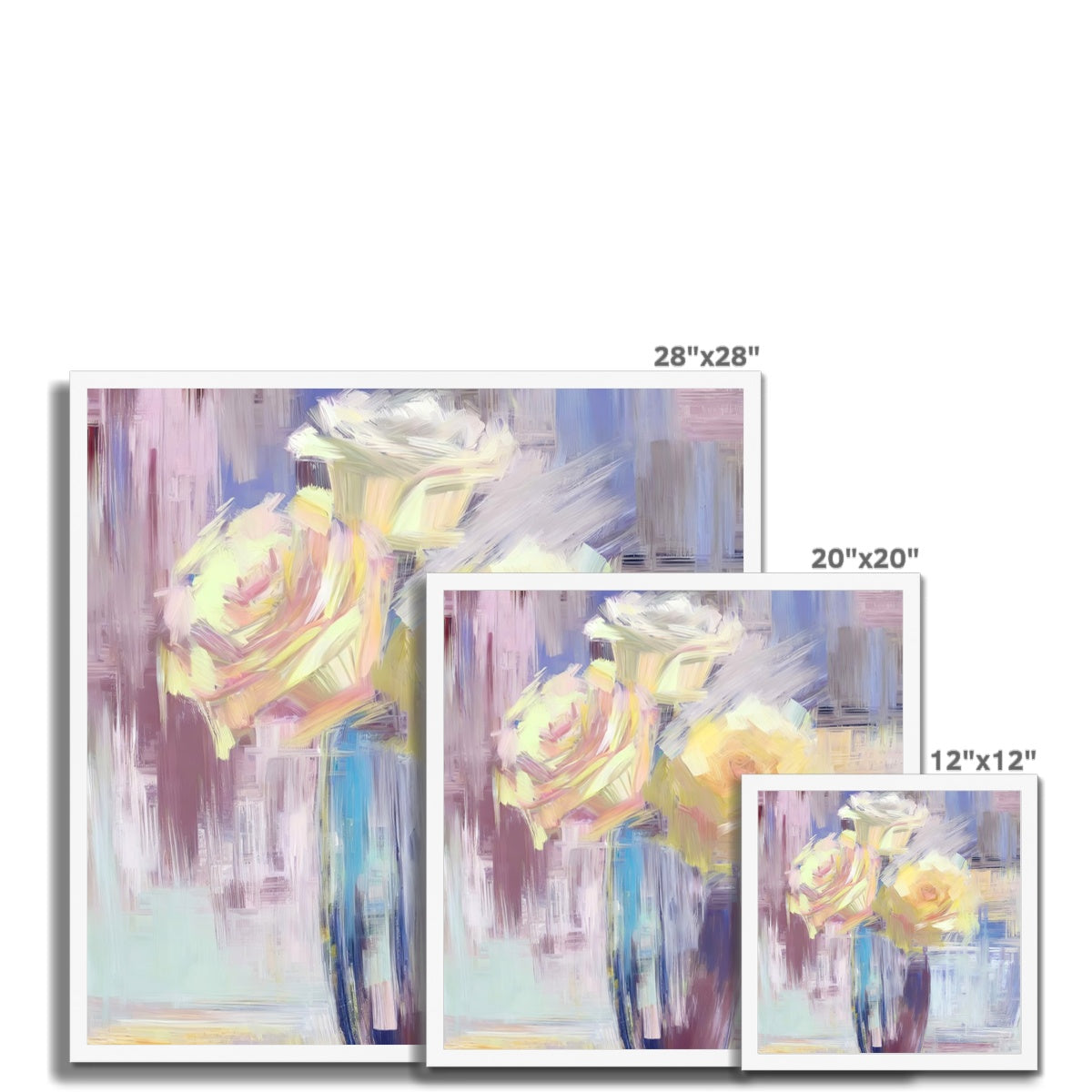 Abstract Blooms #31 Framed Print