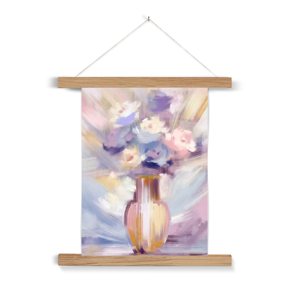Abstract Blooms #16 Fine Art Print with Hanger