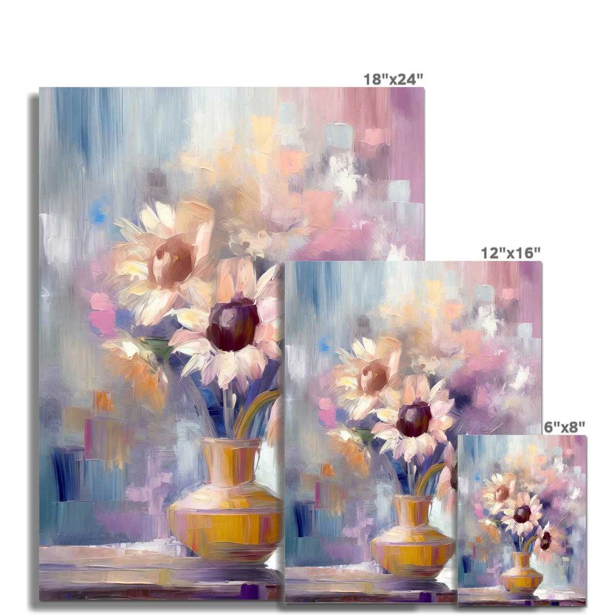 Abstract Blooms #04 Wall Art Poster