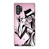Viva La Diva: A Ballet of Blush and Boldness Against Rose-Colored Skies Tough Phone Case