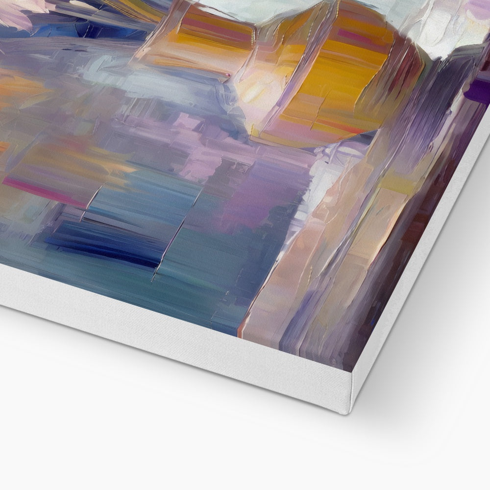 Abstract Blooms #04 Eco Canvas