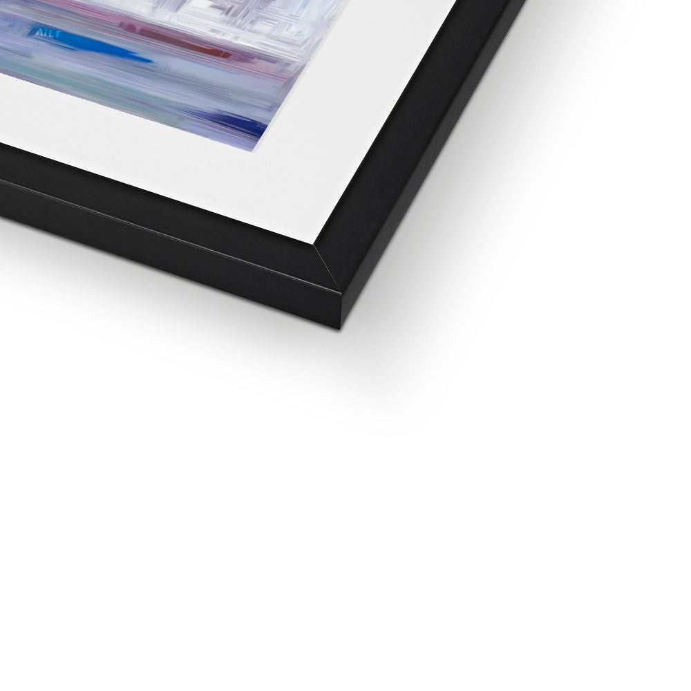 Abstract Blooms #11 Framed & Mounted Print
