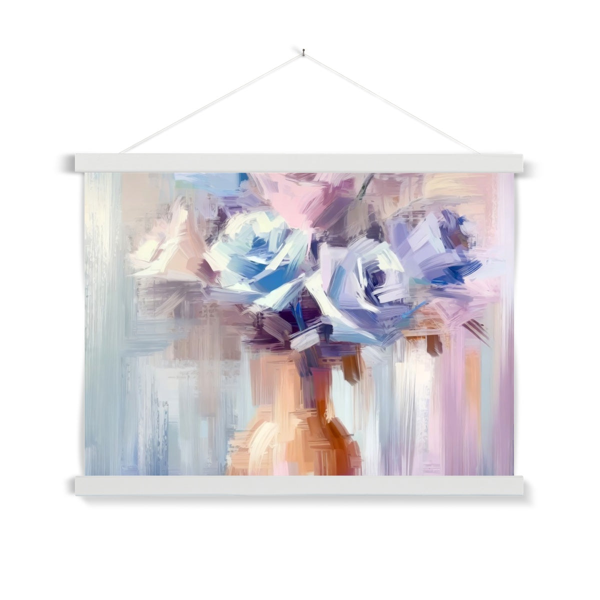Abstract Blooms #18 Fine Art Print with Hanger