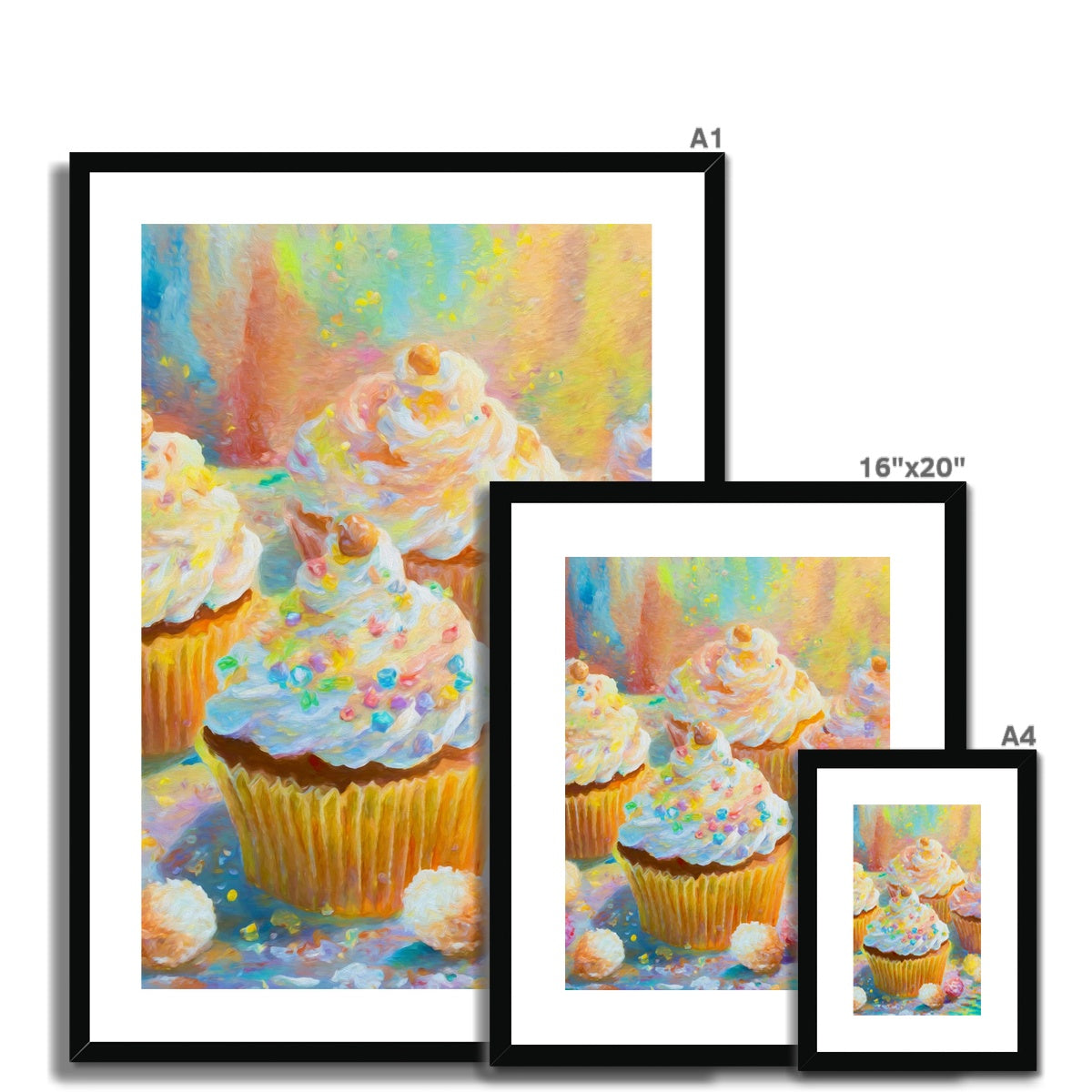 Sprinkles of Sweetnes Framed & Mounted Print