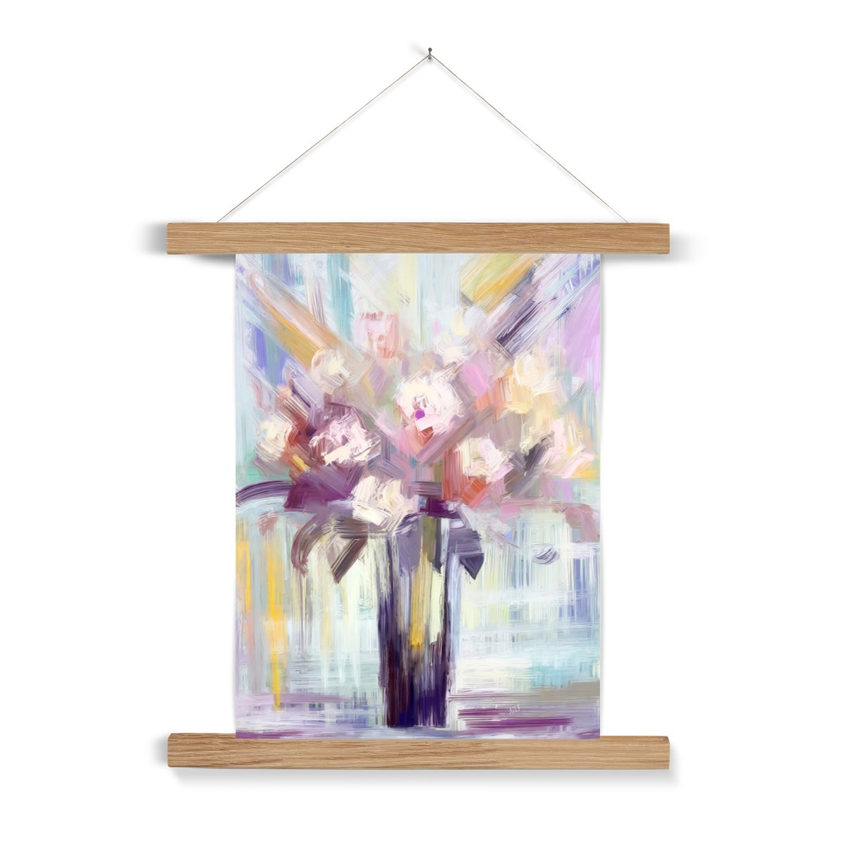 Abstract Blooms #28 Fine Art Print with Hanger