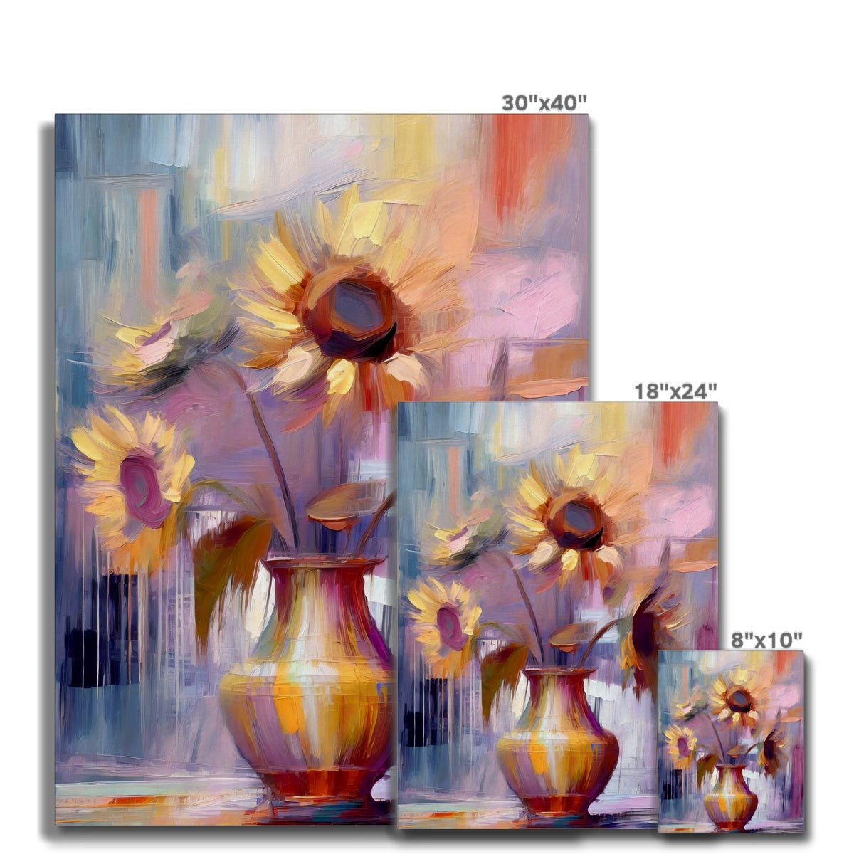 Abstract Blooms #07 Canvas