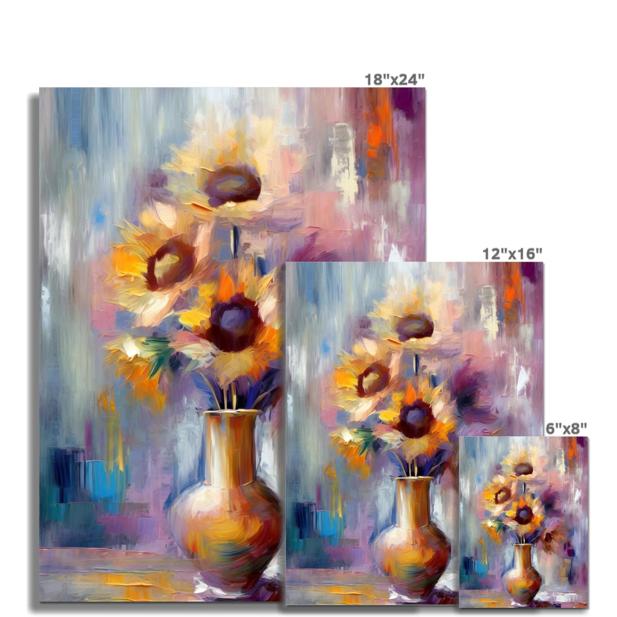 Abstract Blooms #02 Fine Art Print